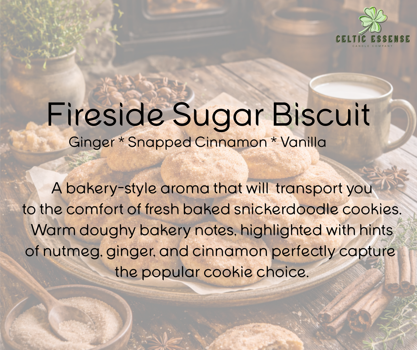 Fireside Sugar Biscuit